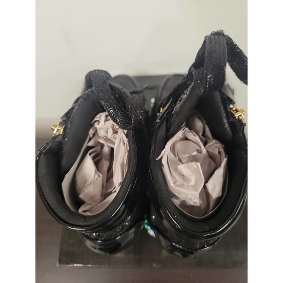 Black sparkly boots 8.5 - Picture 3 of 8